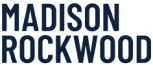 Rockwood Apartments Bold, dark blue text reads "MADISON ROCKWOOD" on a white background.